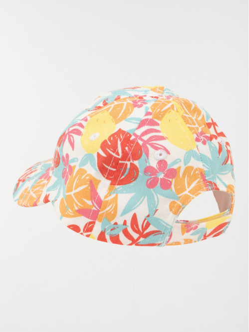 Casquette motif all over fille