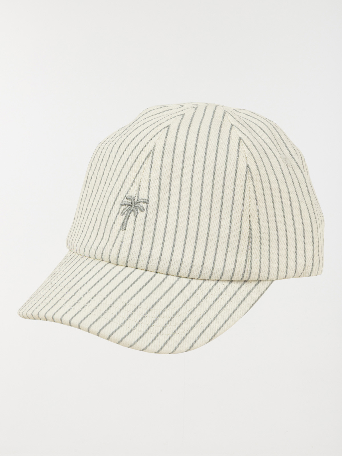 Casquette rayée broderie palmier garçon Casquette rayée broderie palmier garçon