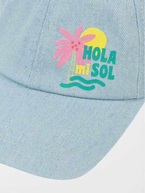 Casquette imprimé été fille