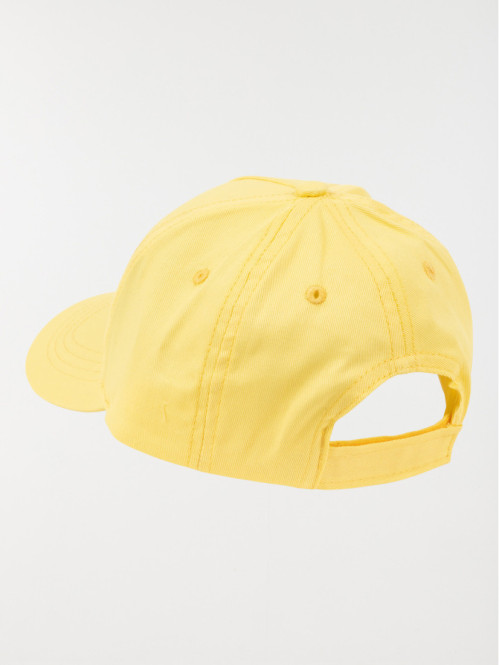 Casquette jaune clair coeur...