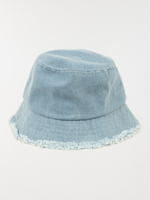 Bob frangé denim stone femme