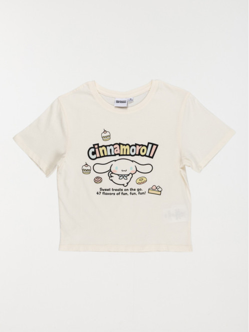 T-shirt Cinnamoroll fille...