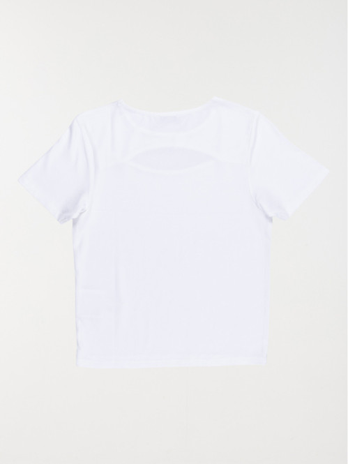 T-shirt découpe fantaisie...