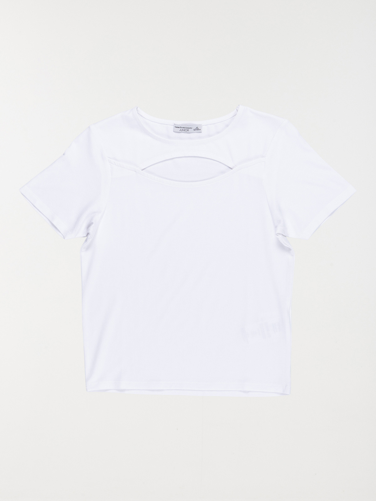 T-shirt découpe fantaisie fille (XXS-M)