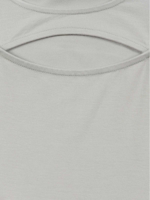 T-shirt col rond fantaisie...