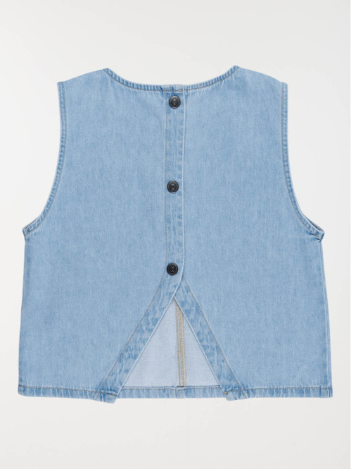 Blouse ouverte boutons dos...