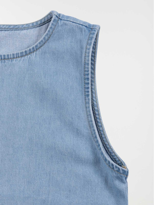 Blouse ouverte boutons dos...