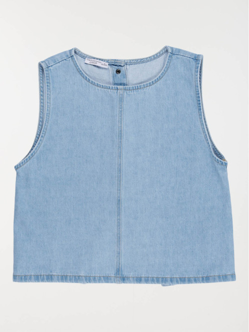 Blouse ouverte boutons dos...