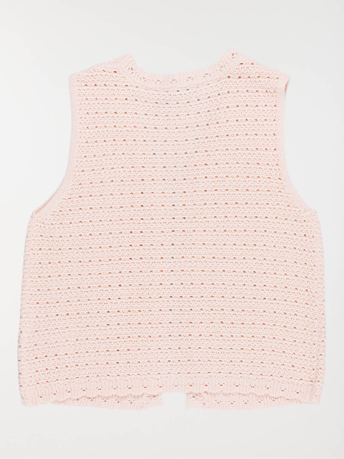 Gilet maille crochet fille (XXS-M)