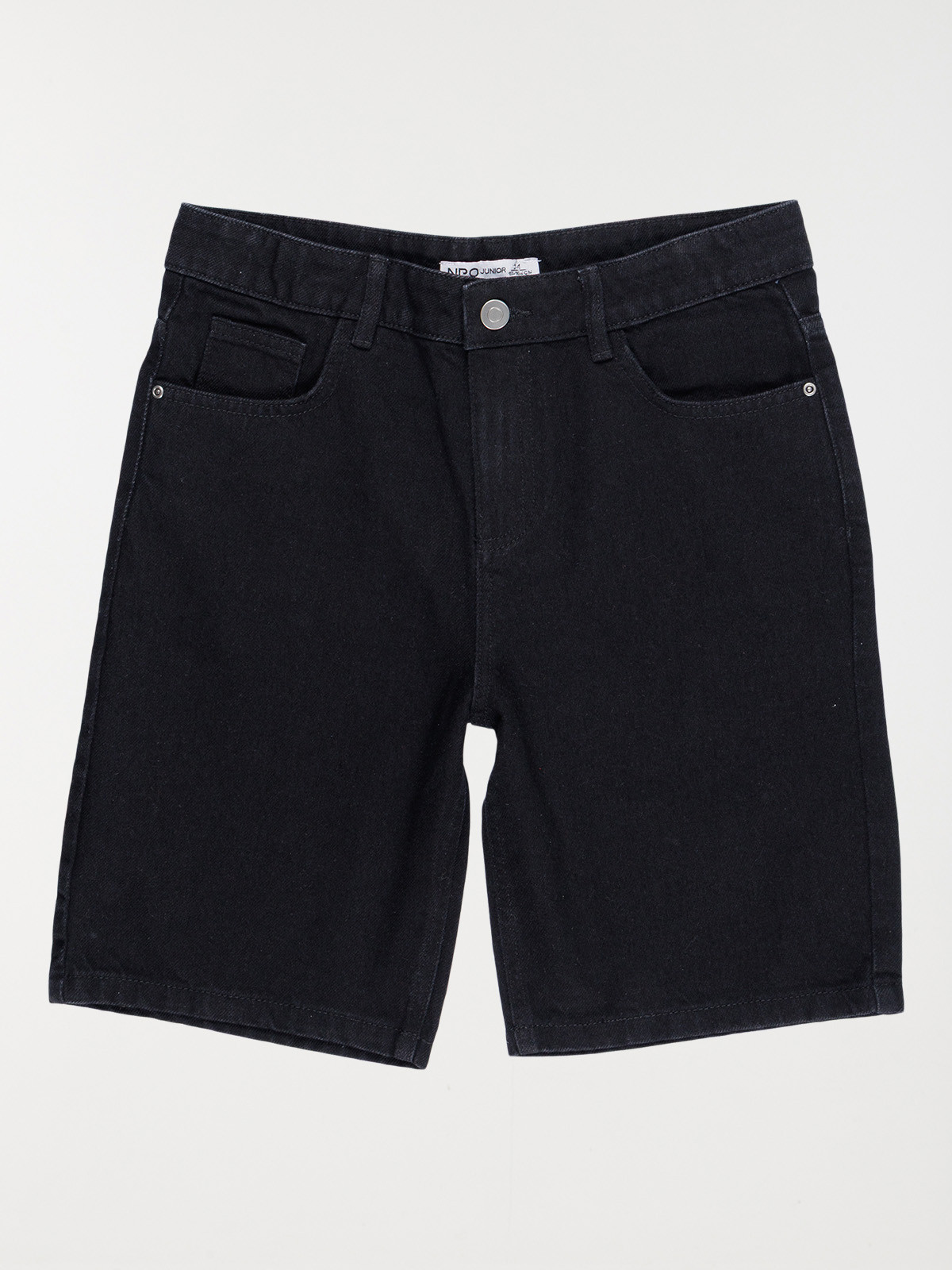 Bermuda en jean noir garçon (XXS-M) Bermuda en jean noir garçon (XXS-M)