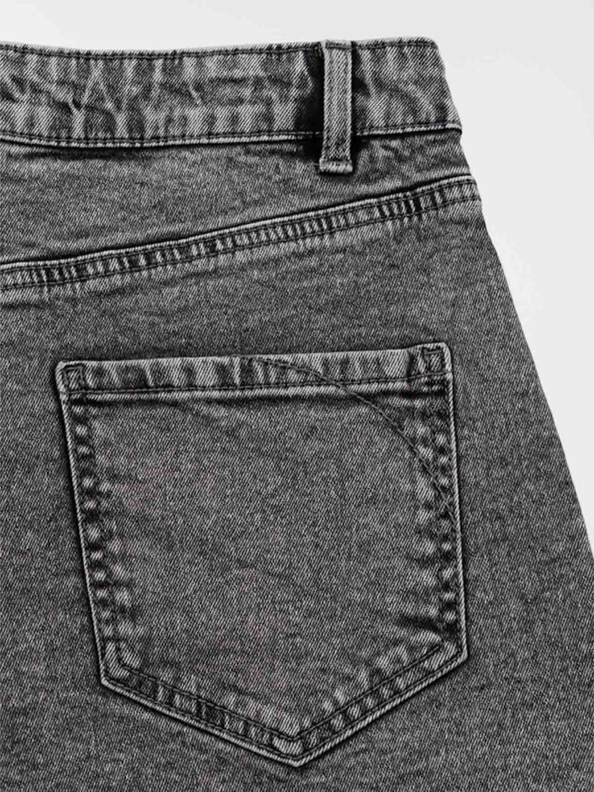 Short basique gris neige fille (XXS-M)