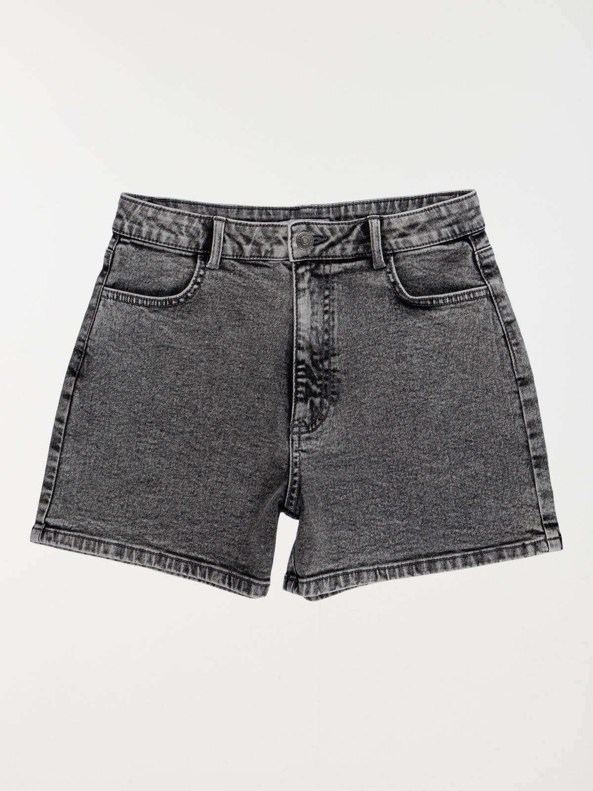 Short basique gris neige fille (XXS-M)