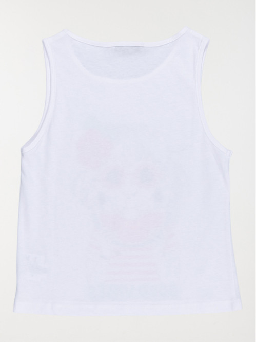 Débardeur blanc fille (3-12A)