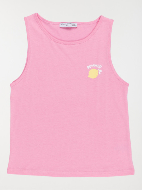 Débardeur motif citron...