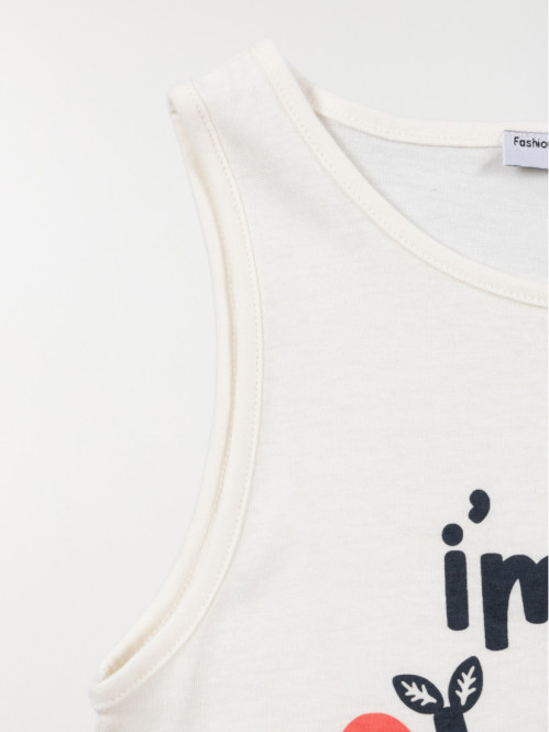 Débardeur motifs cerises...