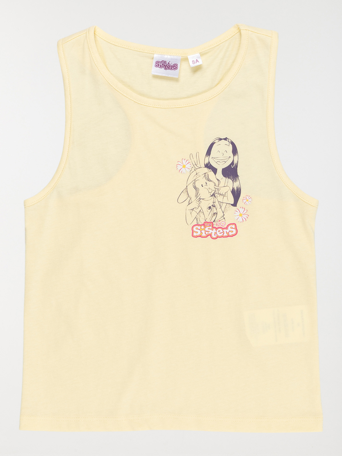 Débardeur Les Sisters fille (8-12A) Débardeur Les Sisters fille (8-12A)