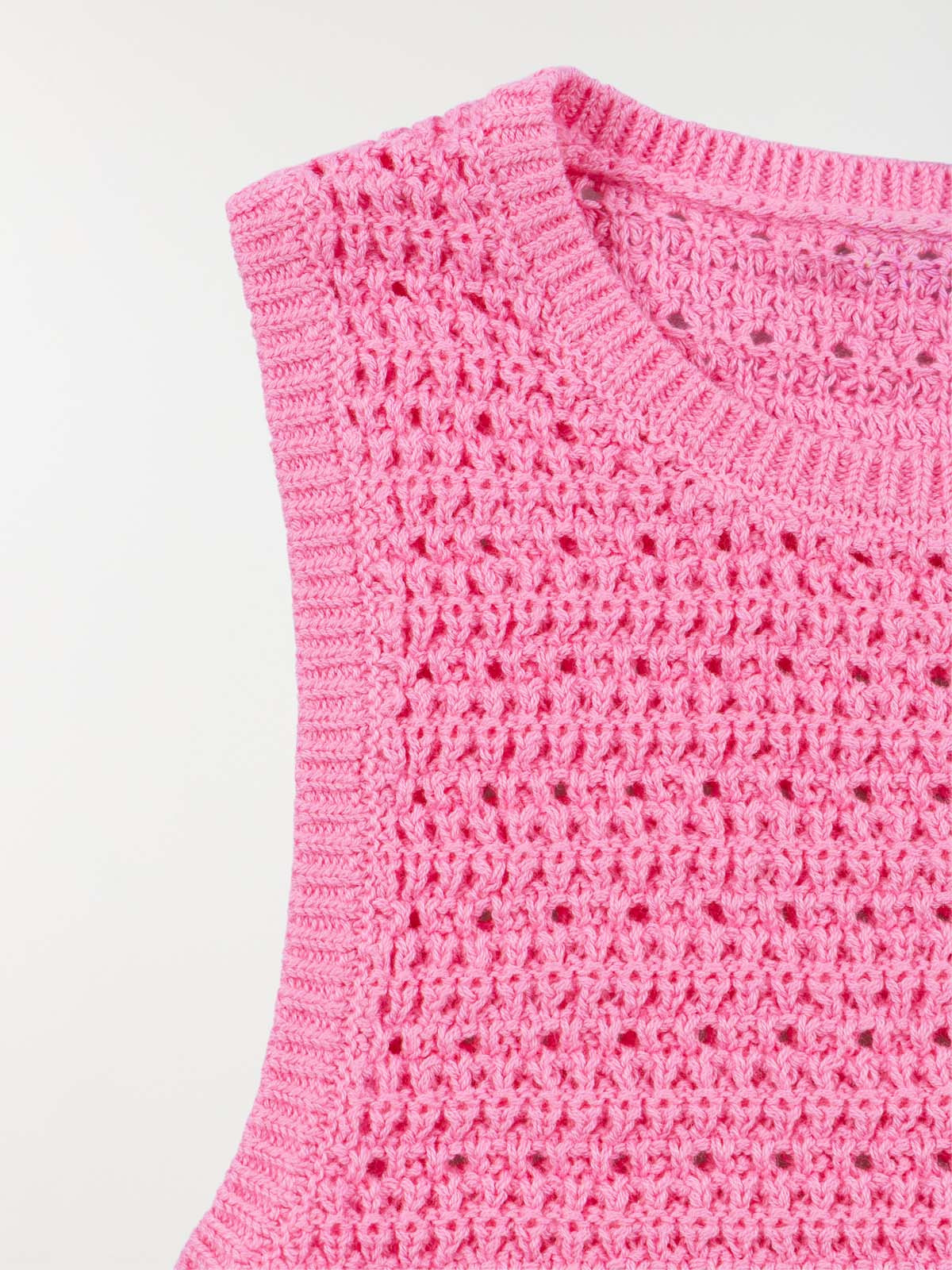 Débardeur crochet fille (3-12A) Débardeur crochet fille (3-12A)