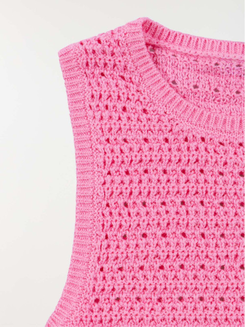 Débardeur crochet fille...