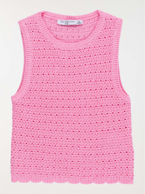 Débardeur crochet fille...