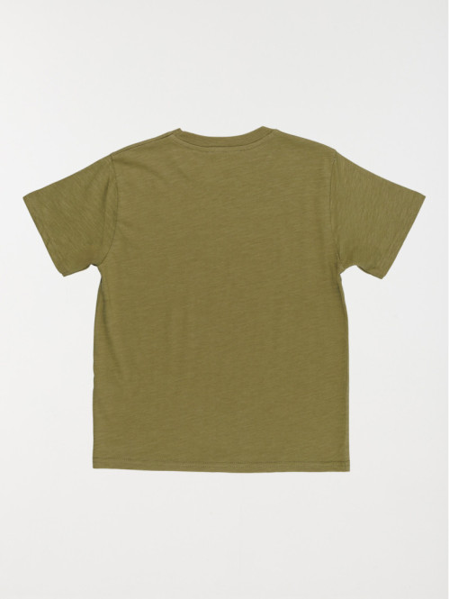 T-shirt col rond motif...