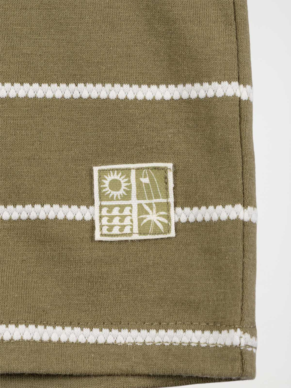 T-shirt col rond boutonné garçon (3-12A)