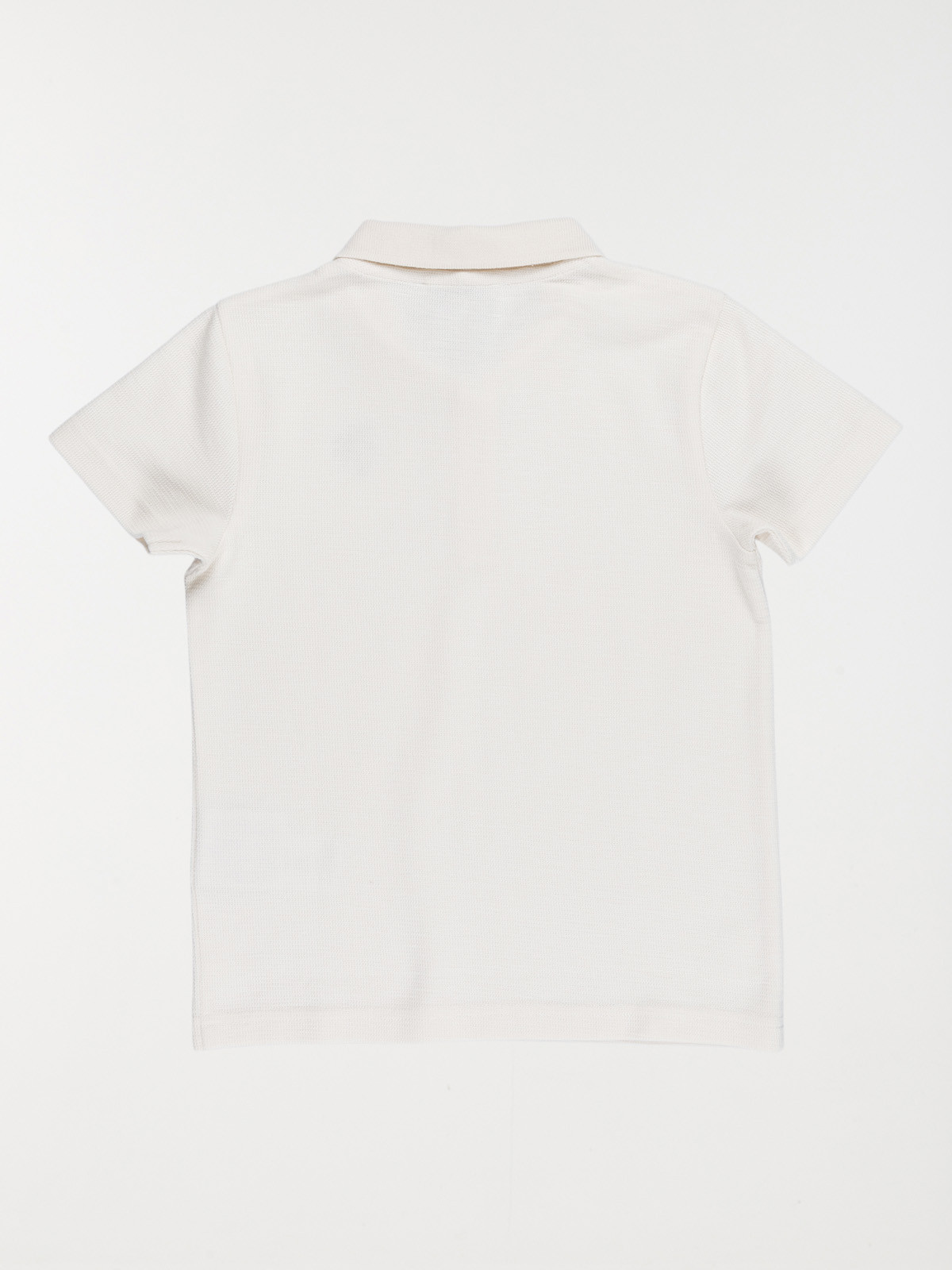 Polo écru 100% coton garçon (3-12A)