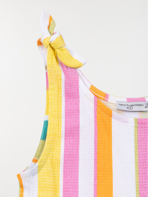 Robe multicolore fille (3-12A)