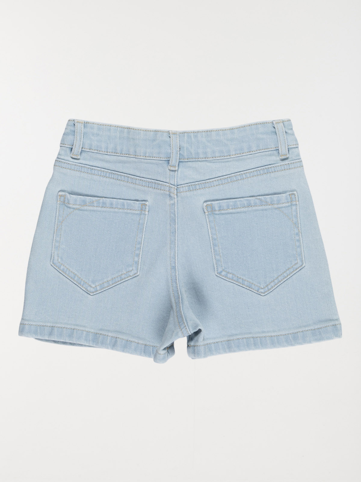 Short en jean bleach denim fille (3-12A) Short en jean bleach denim fille (3-12A)