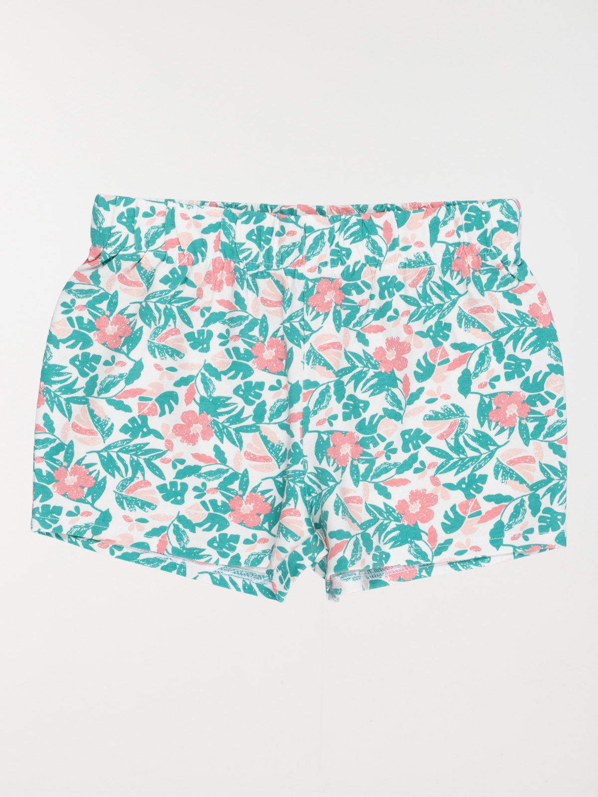 Short imprimé fleuri fille (3-12A)