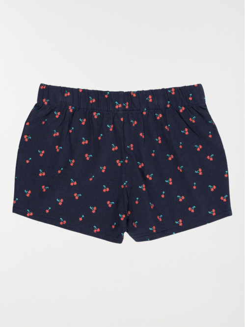 Short imprimé cerise fille...