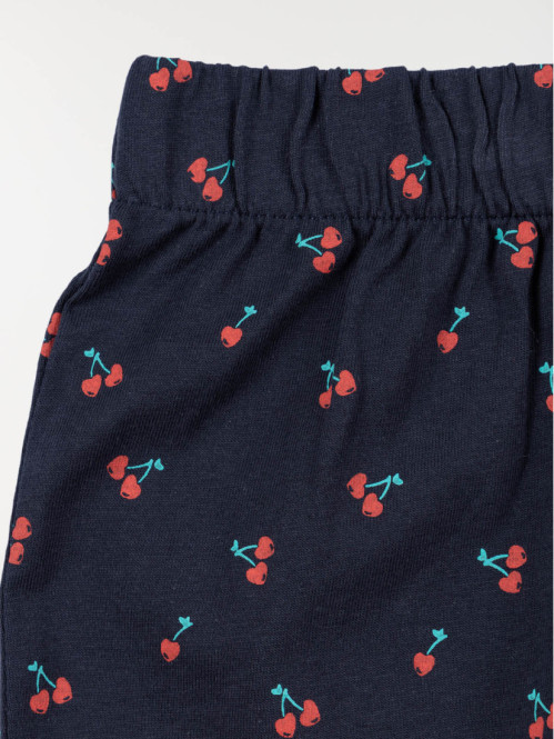 Short imprimé cerise fille...