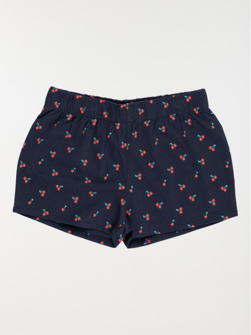 Short imprimé cerise fille...