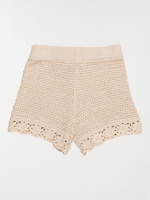 Short maille crochet fille...