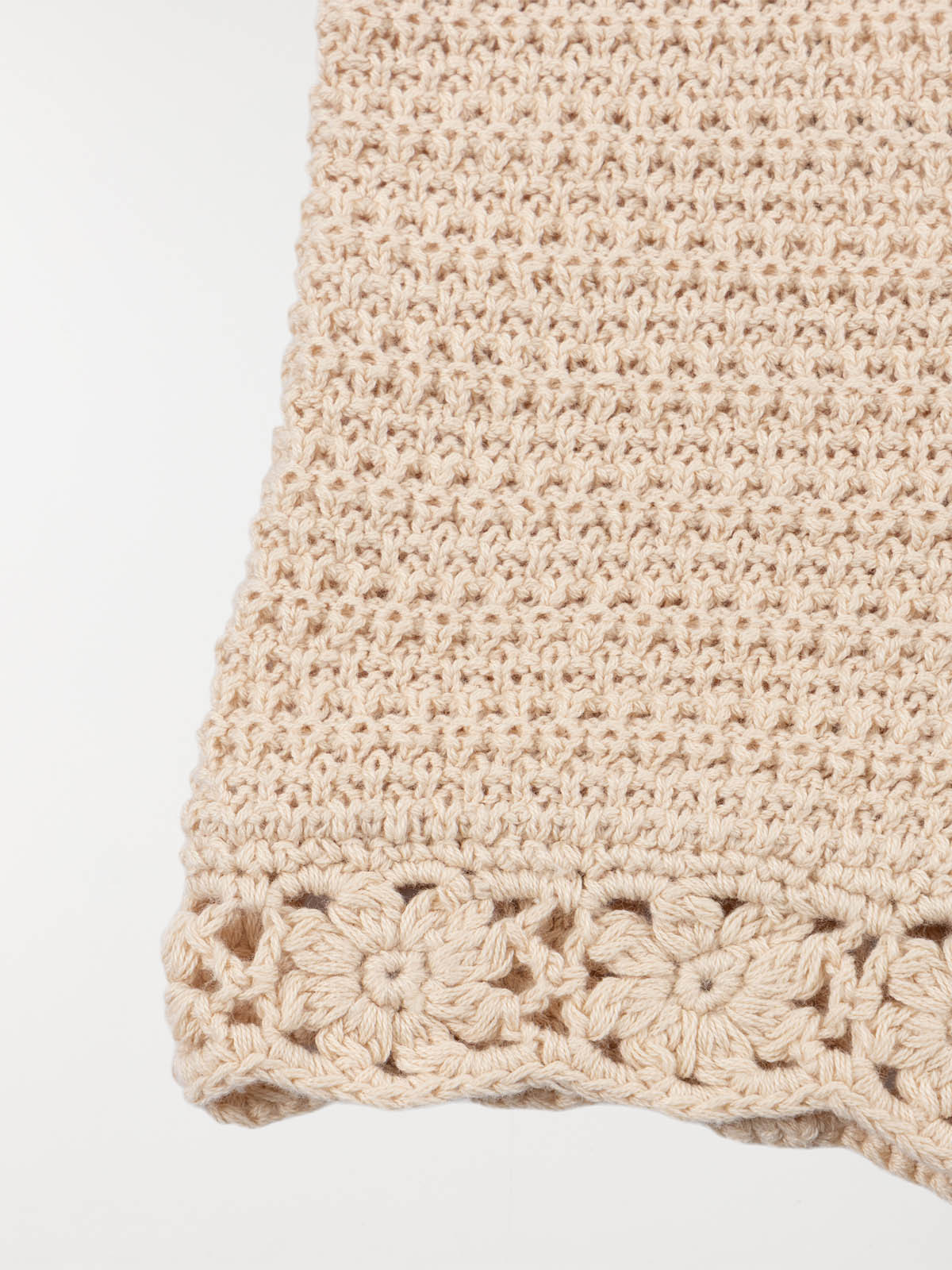 Short maille crochet fille (3-12A)