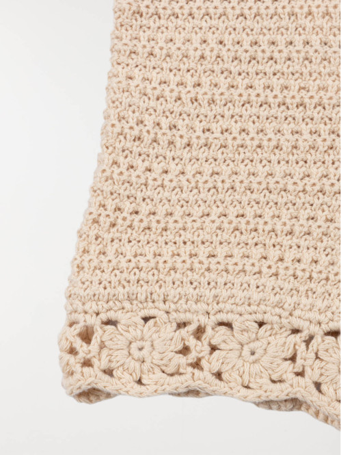 Short maille crochet fille...