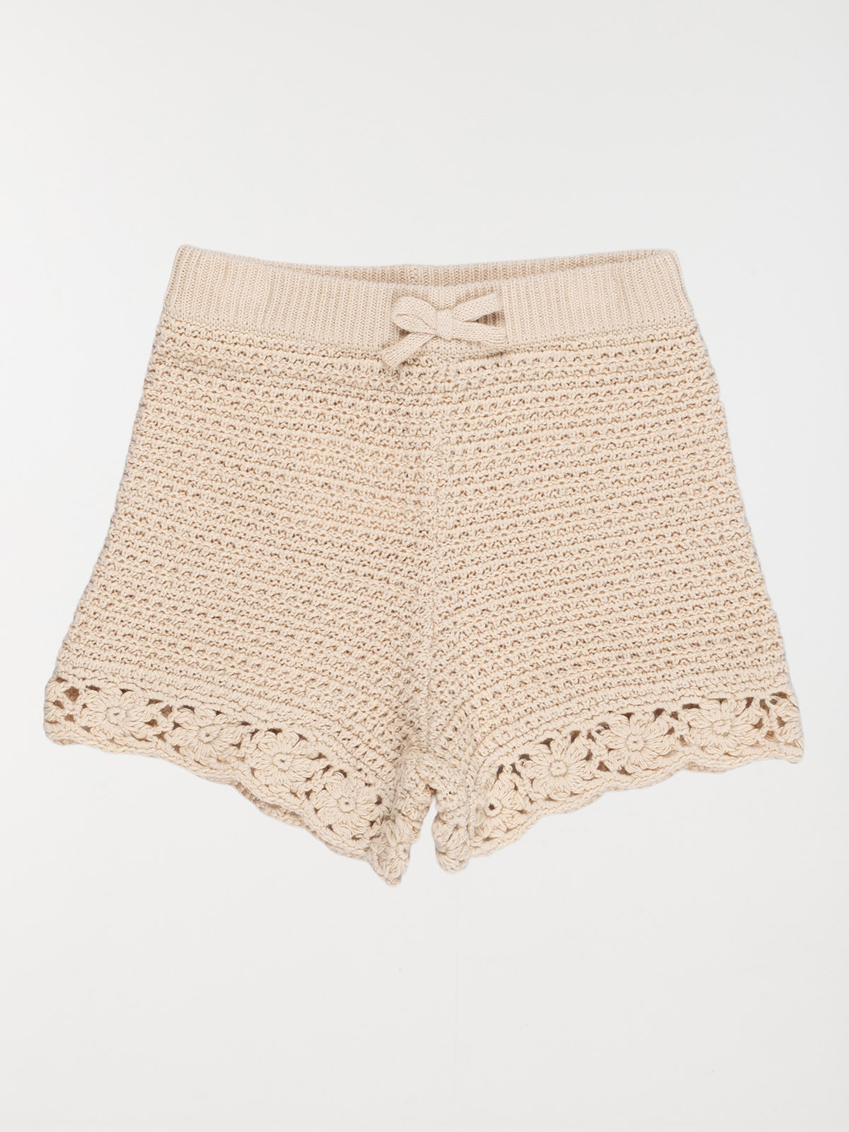 Short maille crochet fille (3-12A)