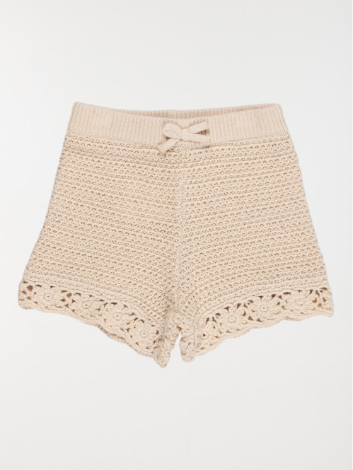 Short maille crochet fille...