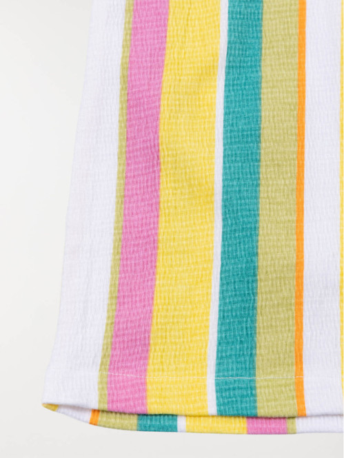 Pantalon multicolore fille...