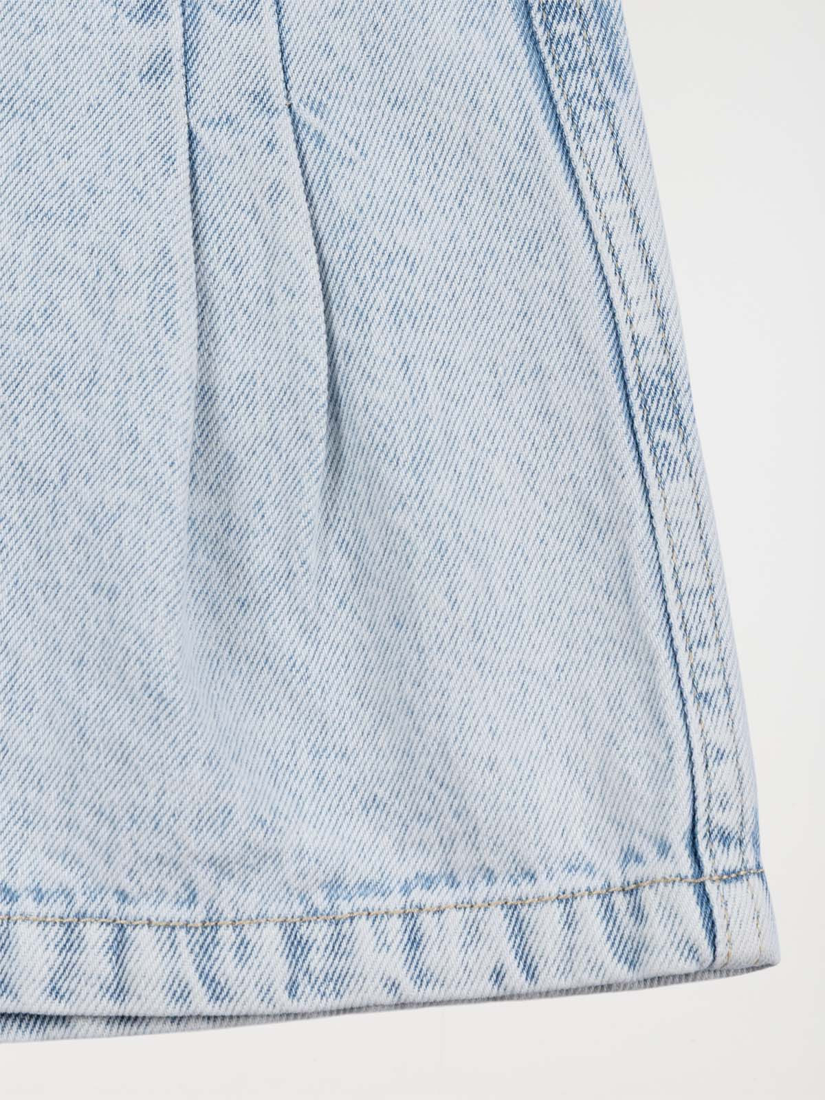 Jupe short en jean fille (3-12A)