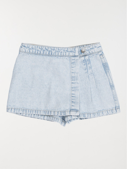 Jupe short en jean fille...