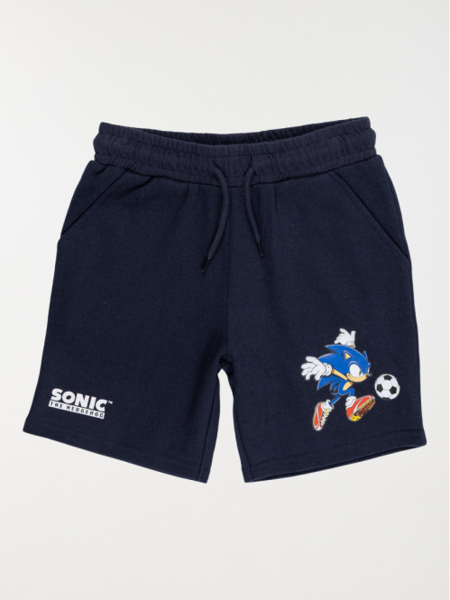 Short imprimé Sonic garçon...
