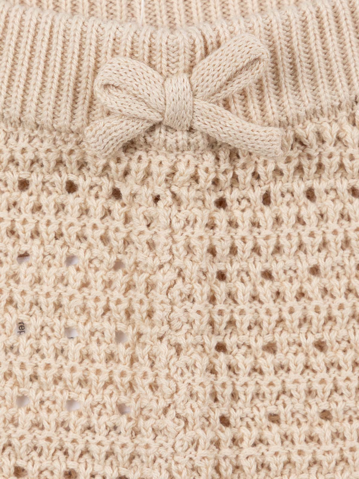 Pantalon maille crochet fille (3-36M)