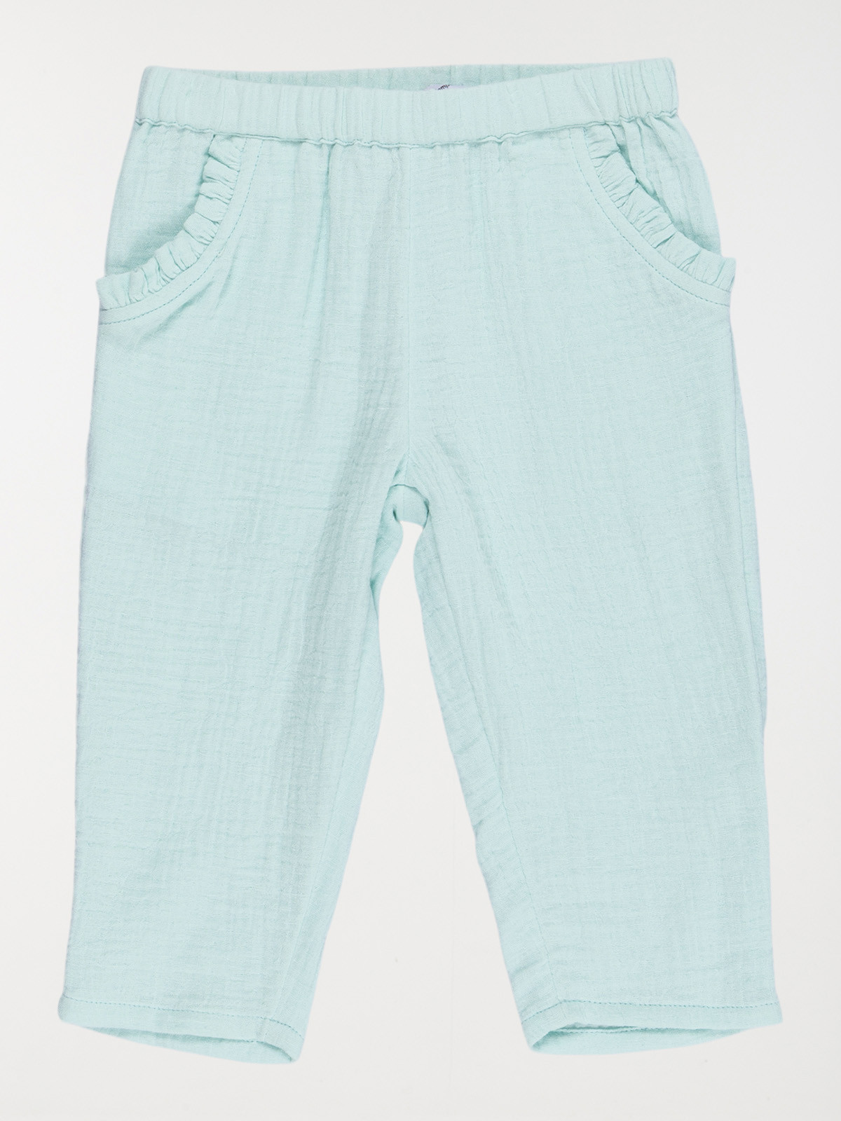 Pantalon gaze de coton fille (3-36M)