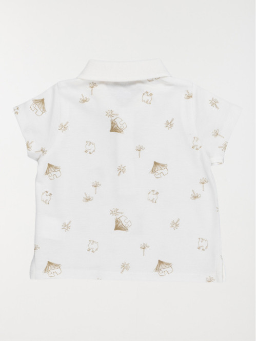 Polo motif chameau garçon...