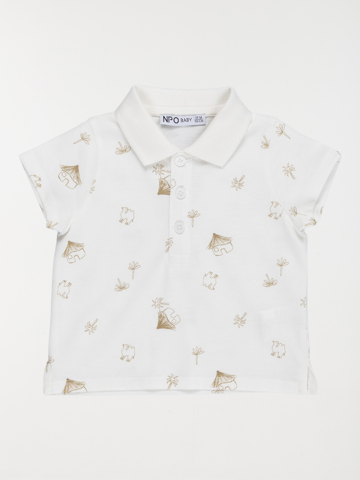 Polo motif chameau garçon (6-36M) Polo motif chameau garçon (6-36M)