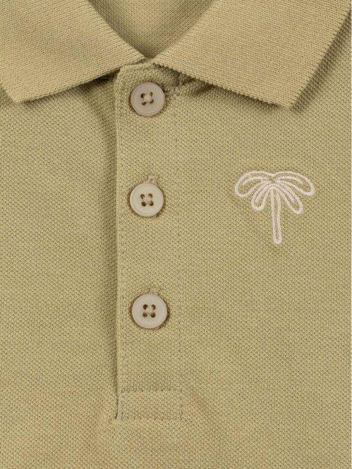 Polo palmier brodé garçon...