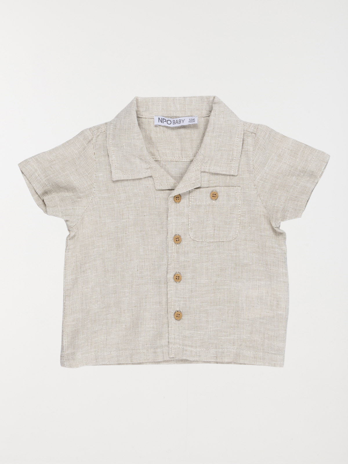 Chemise rayée garçon (6-36M) Chemise rayée garçon (6-36M)