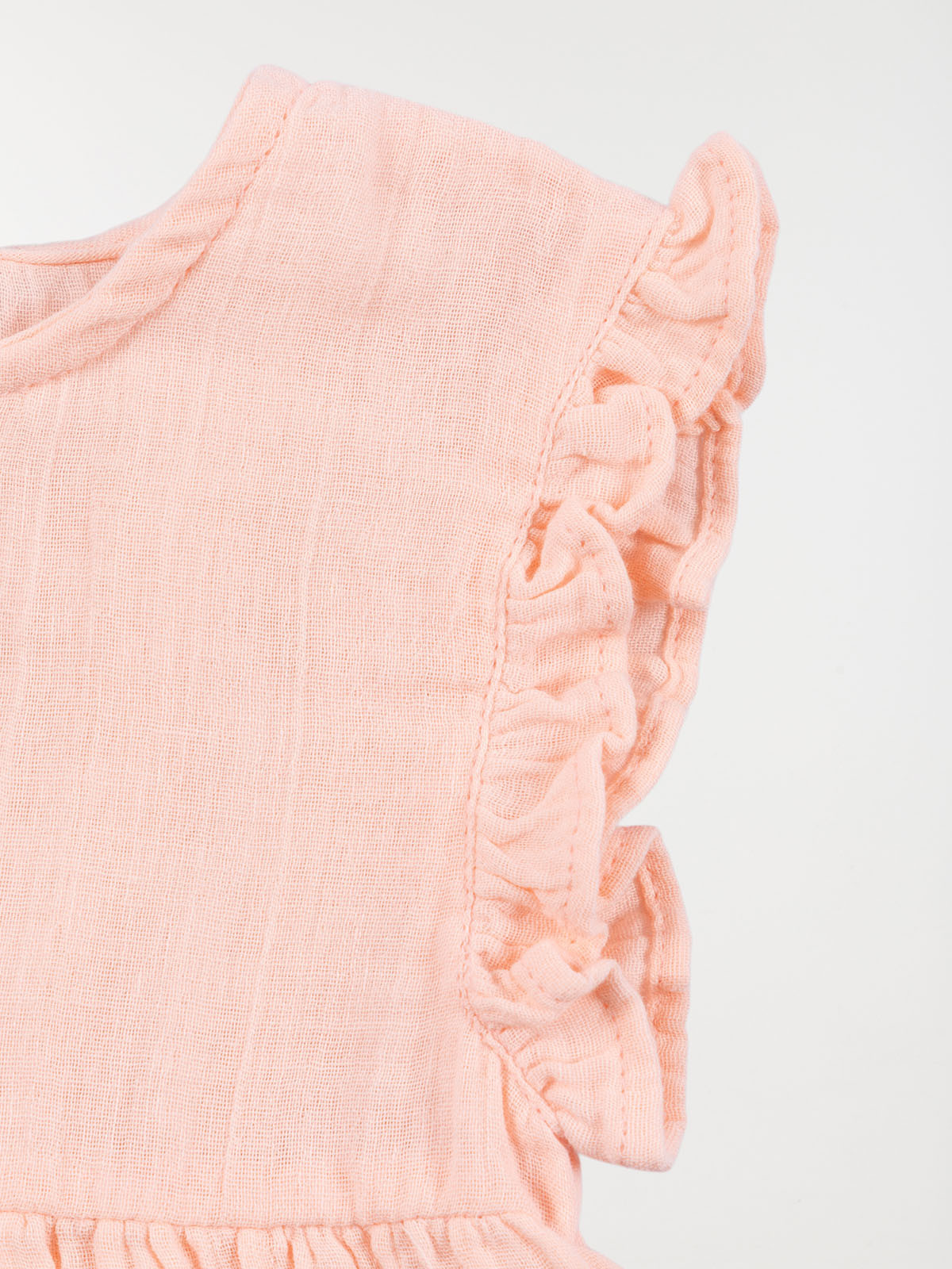 Robe unie pivoine fille (3-36M) Robe unie pivoine fille (3-36M)