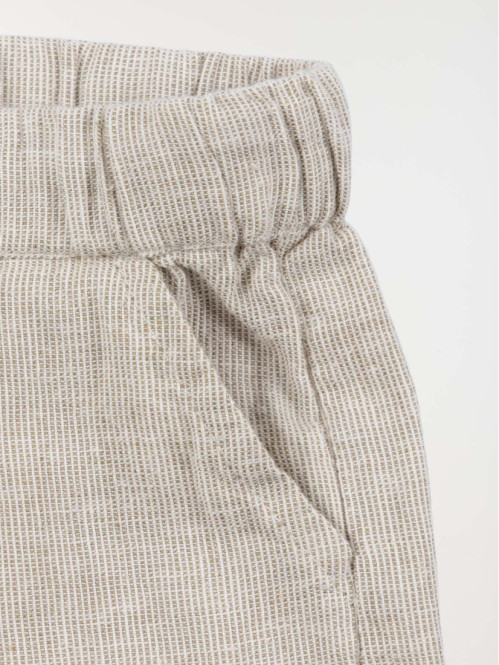 Pantalon coton et lin...