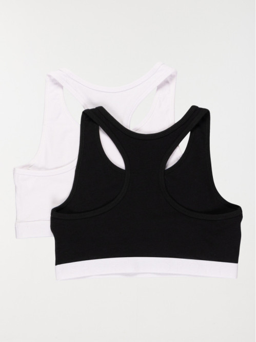 Lot 2 brassières fille dos...